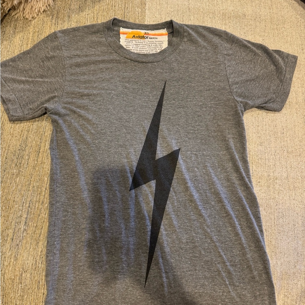 Aviator Nation Lightning BoltTee-XS